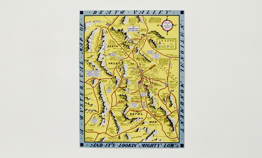 The World This One Death Valley PRint